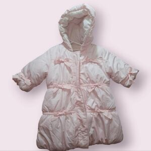 Rothschild Puffer Bunting Snowsuit Size 0-6 Months Pink Ice New